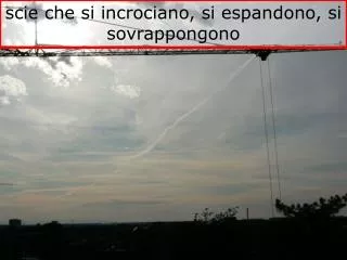 scie che si incrociano, si espandono, si sovrappongono