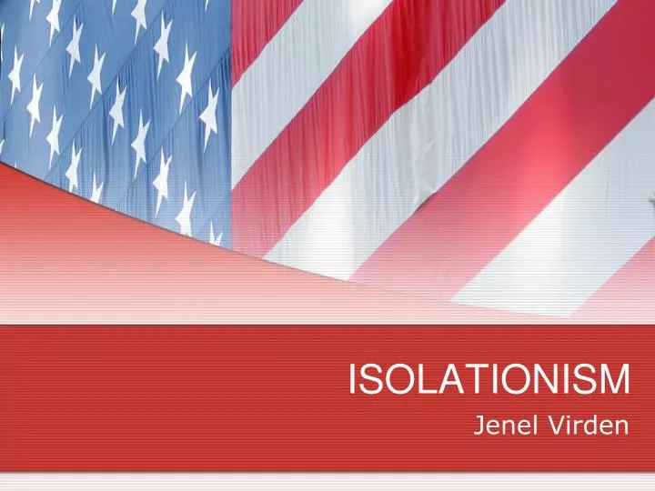 isolationism