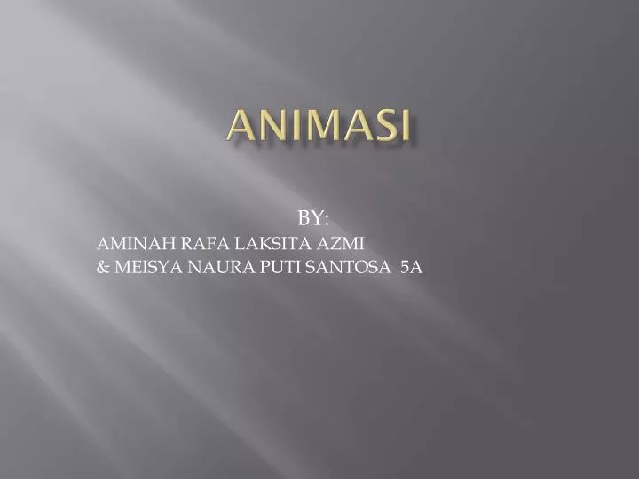 animasi