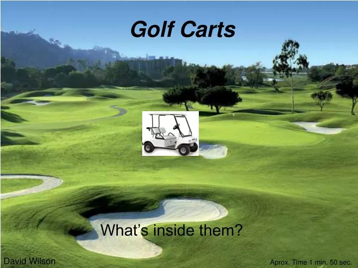 golf carts