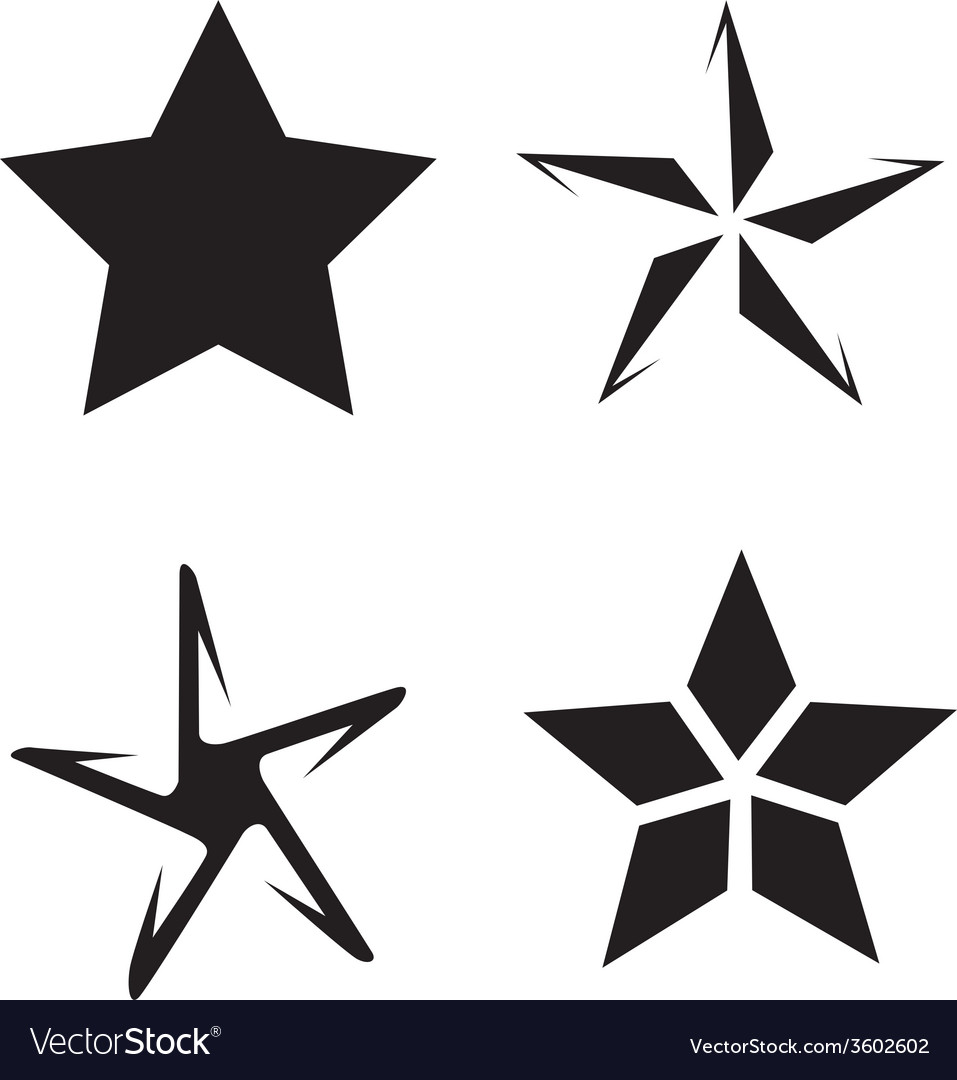 Star graphics Royalty Free Vector Image - VectorStock