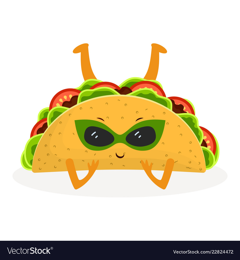 Taco Cartoon