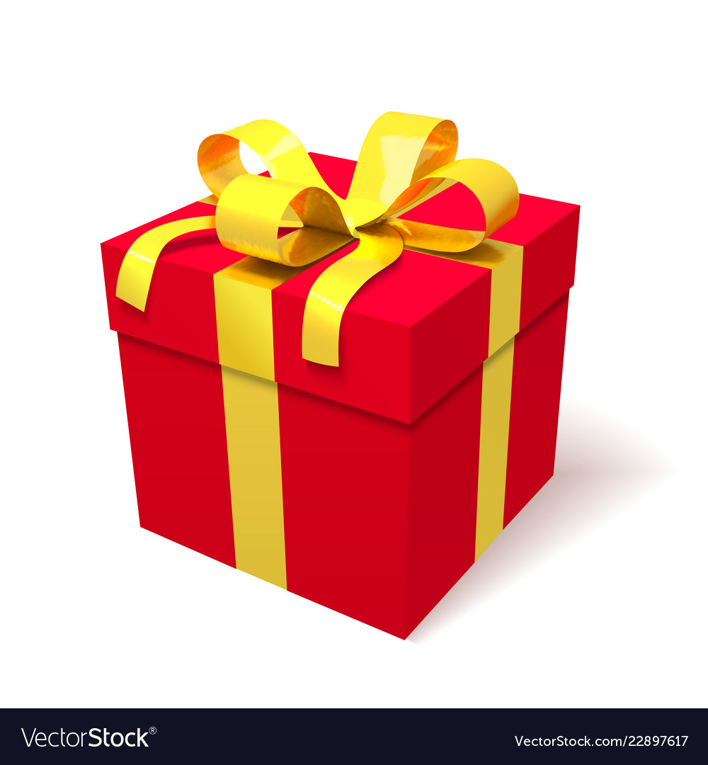 Gift box Royalty Free Vector Image - VectorStock