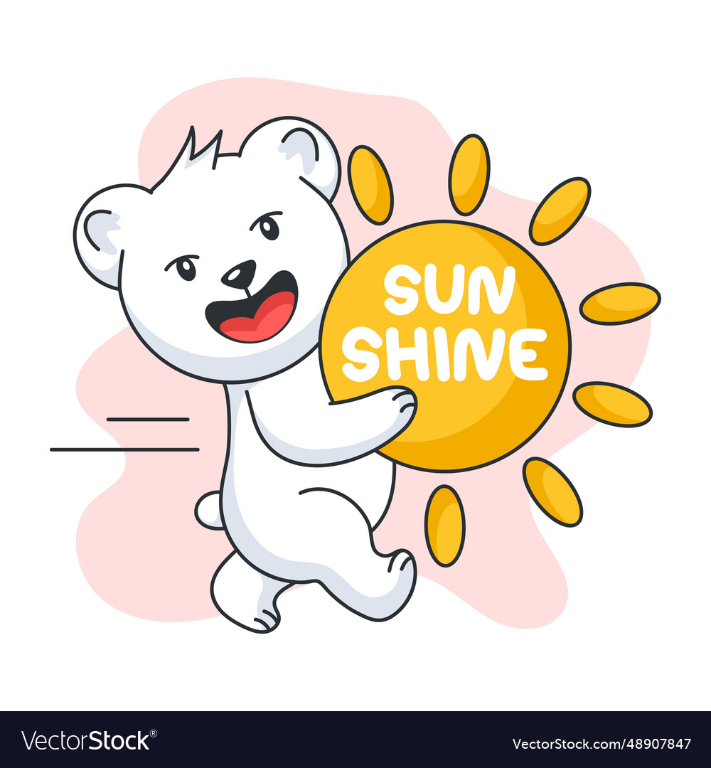 Sunshine Royalty Free Vector Image - VectorStock