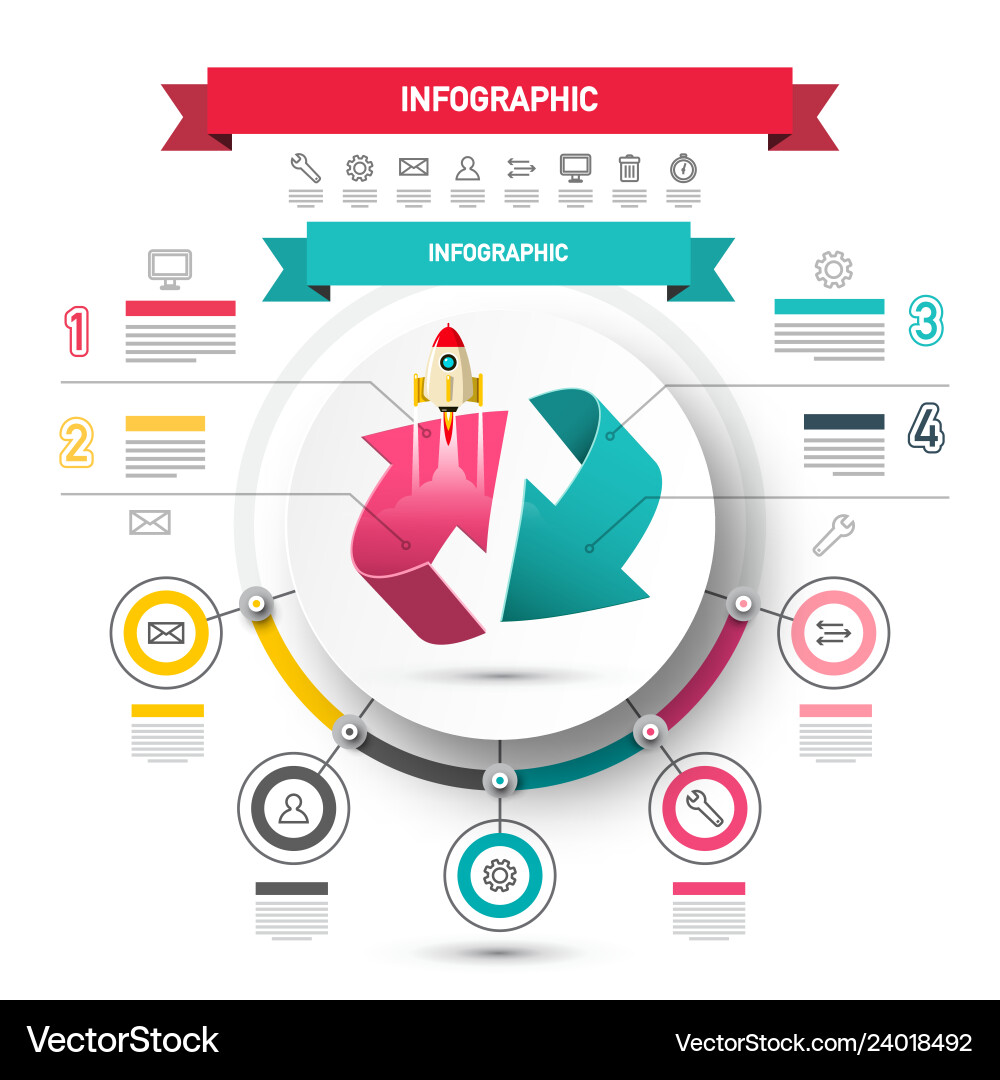 Flow Chart Infographic Template