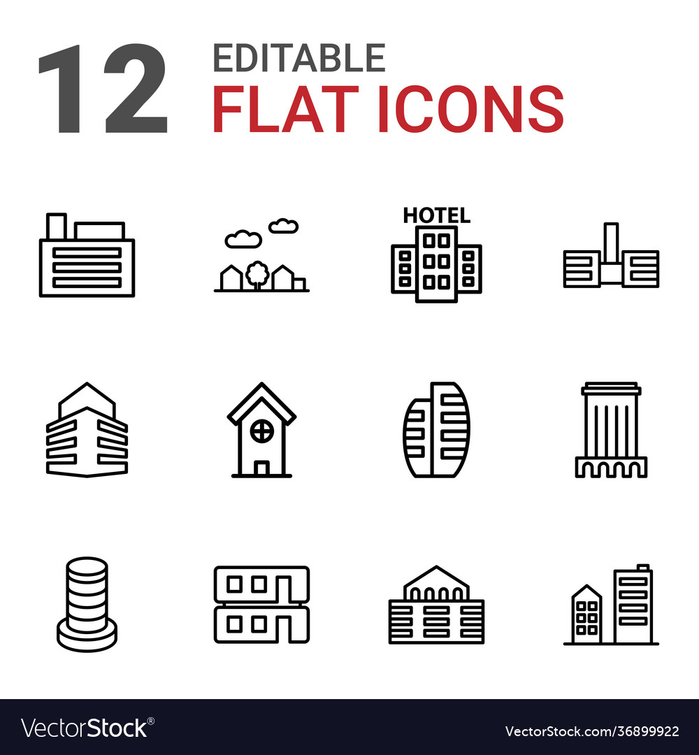 Skyscraper icons