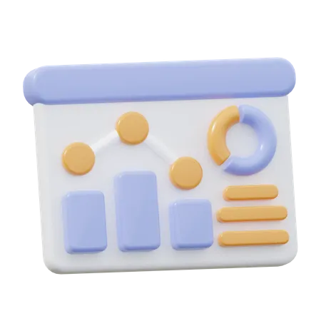 Analytics  3D Icon