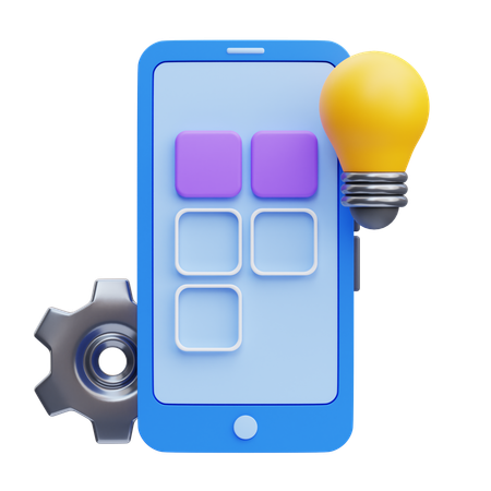 App Development  3D Icon