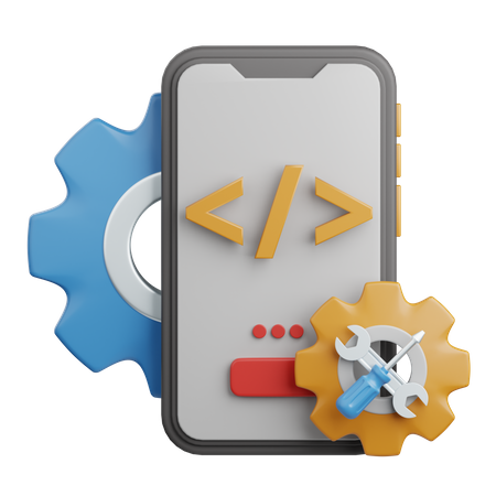 App Development  3D Icon