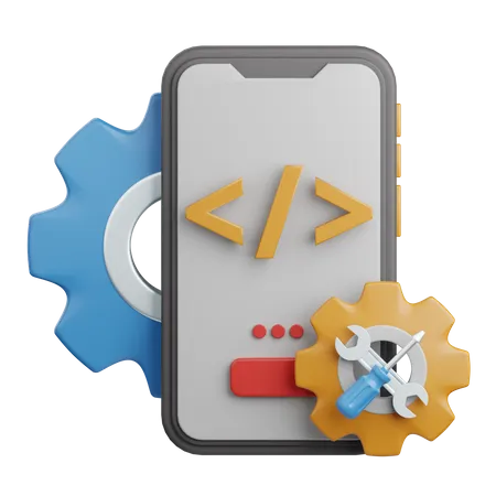 App Development  3D Icon