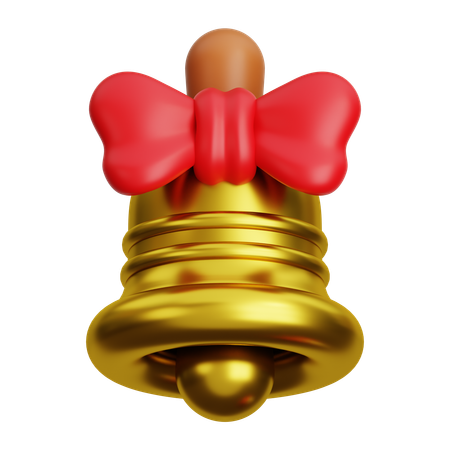 Bell And Ribbon 1  3D Icon