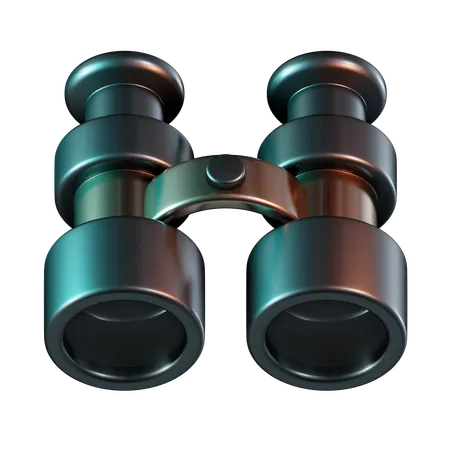 Binoculars  3D Icon