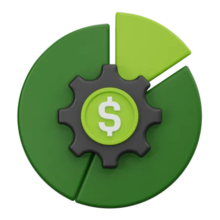 Budget Management  3D Icon