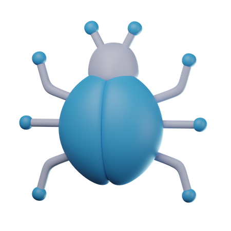 Bug  3D Icon