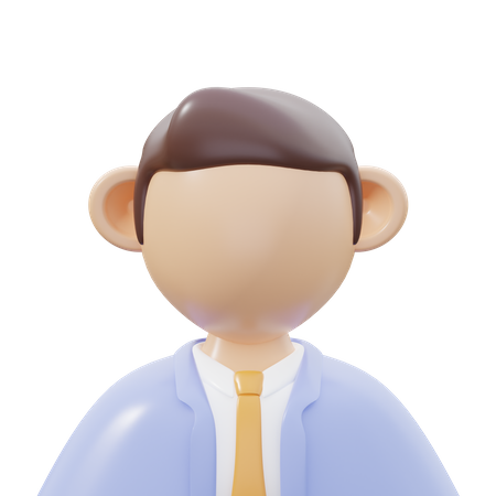 Business Man  3D Icon