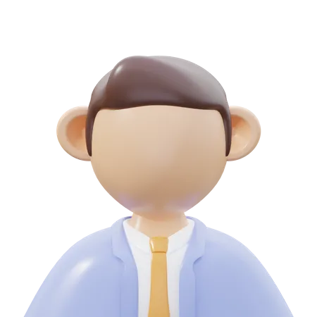 Business Man  3D Icon