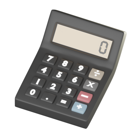 Calculator  3D Icon