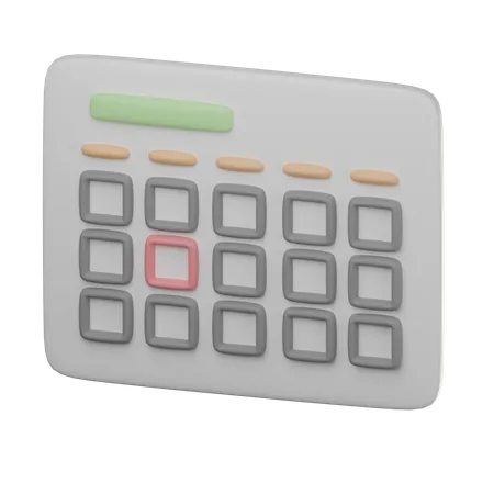 Calendar  3D Icon