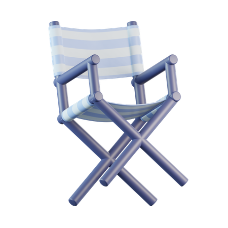 Camping Chair  3D Icon