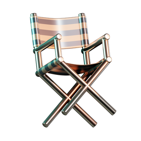 Camping Chair  3D Icon