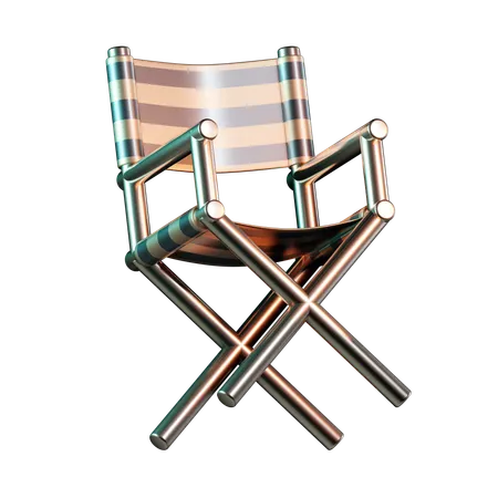 Camping Chair  3D Icon