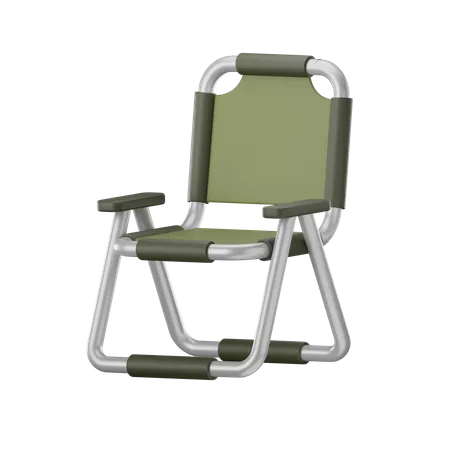 Camping Chair  3D Icon