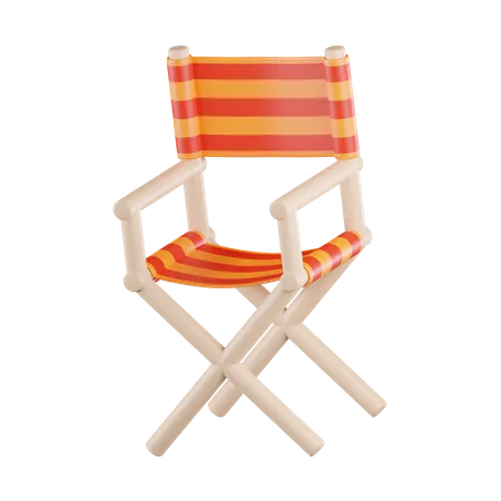 Camping Chair  3D Icon