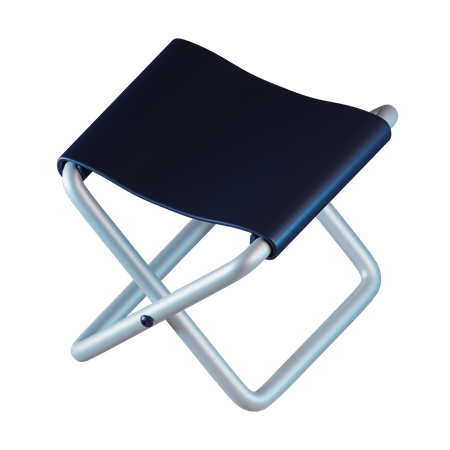 Camping Chair  3D Icon