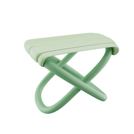 Camping Chair  3D Icon