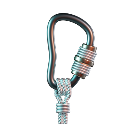 Carabiner  3D Icon