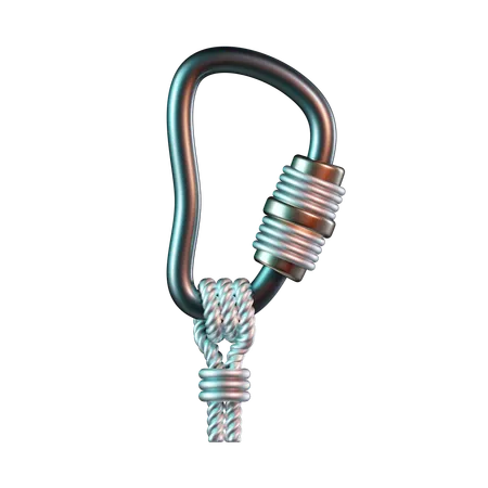 Carabiner  3D Icon