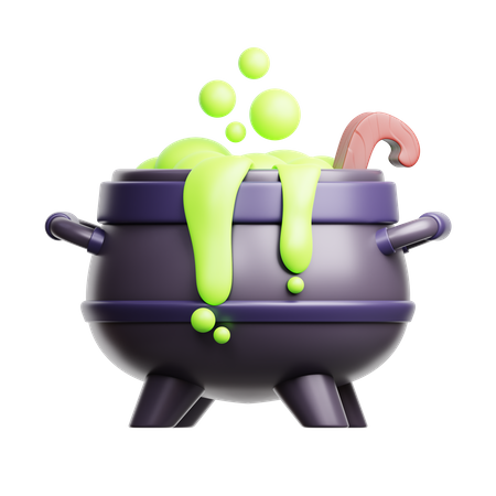 Cauldron  3D Icon