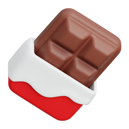 Chocolate Bar  3D Icon