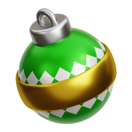 Christmas Ball 2  3D Icon