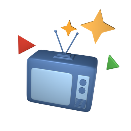 Classic Tv  3D Icon