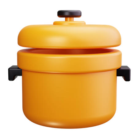 Cooking Pot  3D Icon