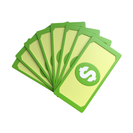 Dollar  3D Icon