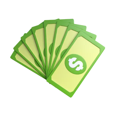 Dollar  3D Icon