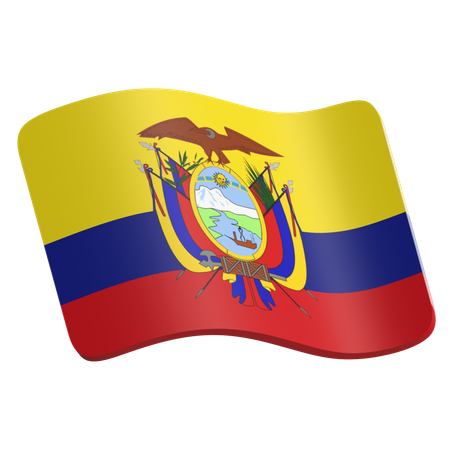 Ecuador  3D Icon