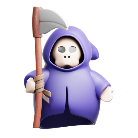 Grim Reaper  3D Icon