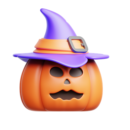 Halloween Pumpkin  3D Icon