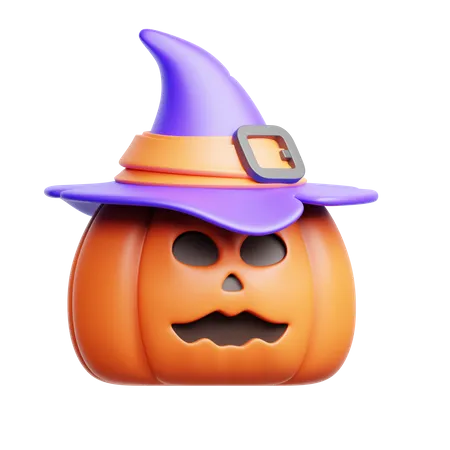 Halloween Pumpkin  3D Icon