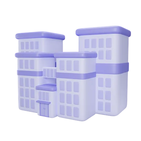 Hotel  3D Icon