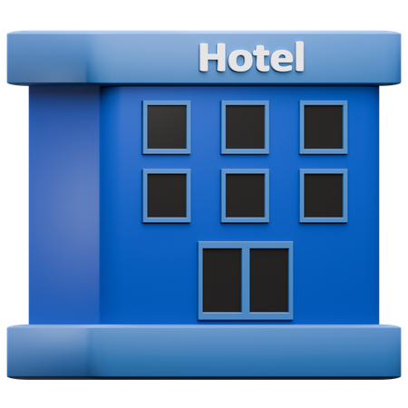 Hotel  3D Icon