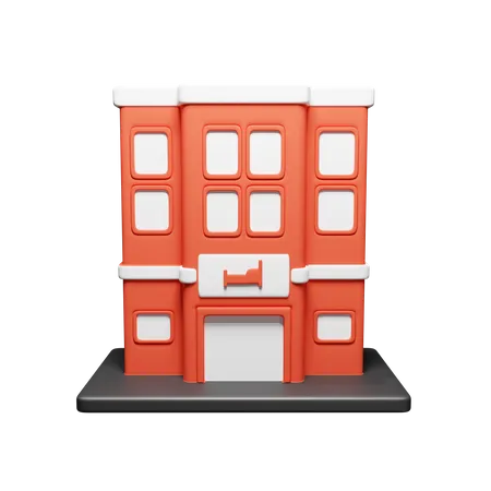 Hotel  3D Icon