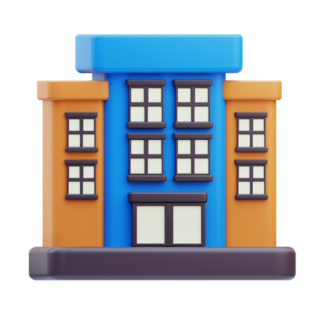 Hotel  3D Icon