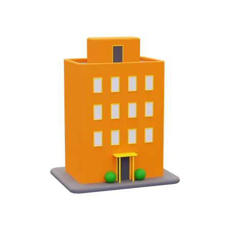 Hotel  3D Icon