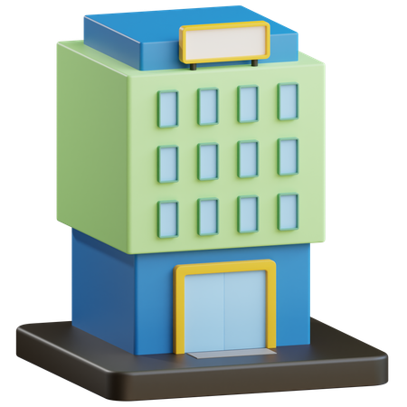 Hotel  3D Icon