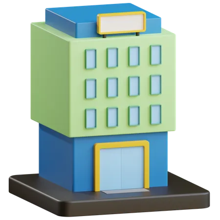 Hotel  3D Icon