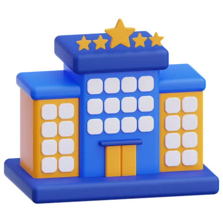 Hotel  3D Icon